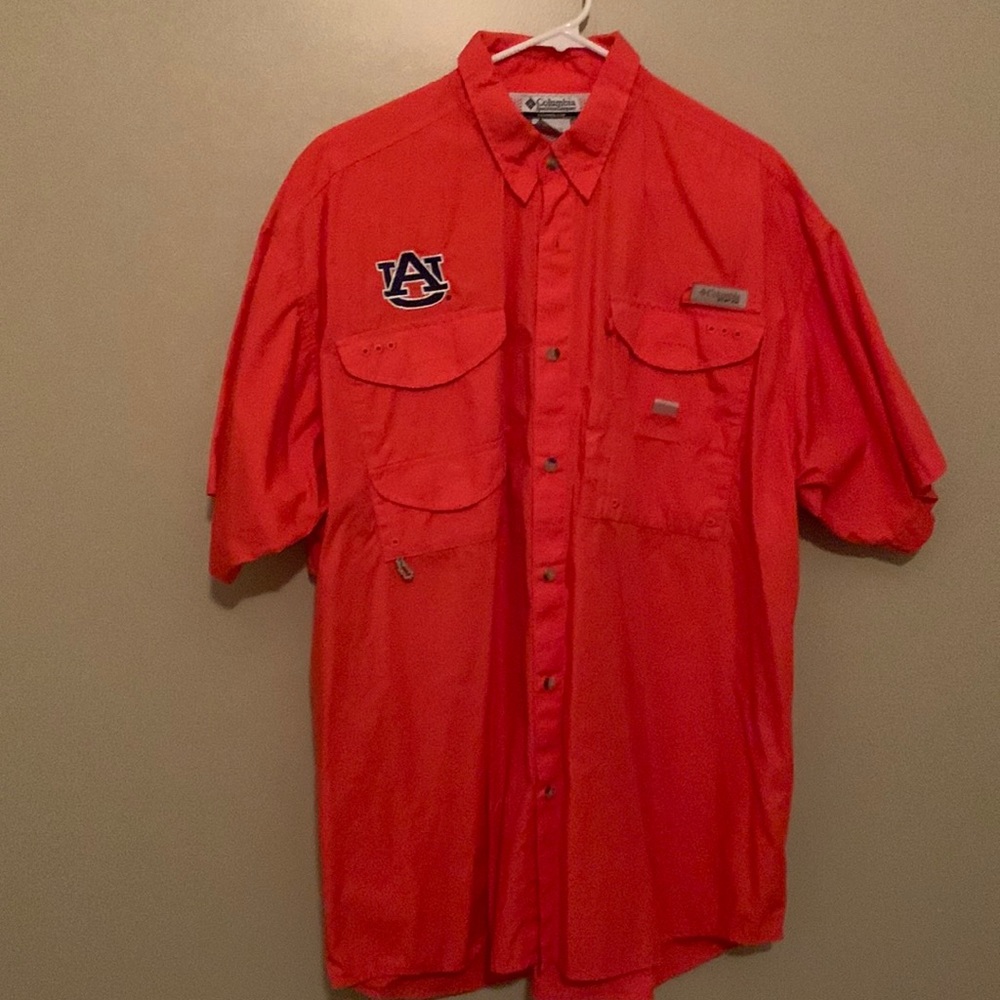 Mens Columbia Auburn shirt size XL